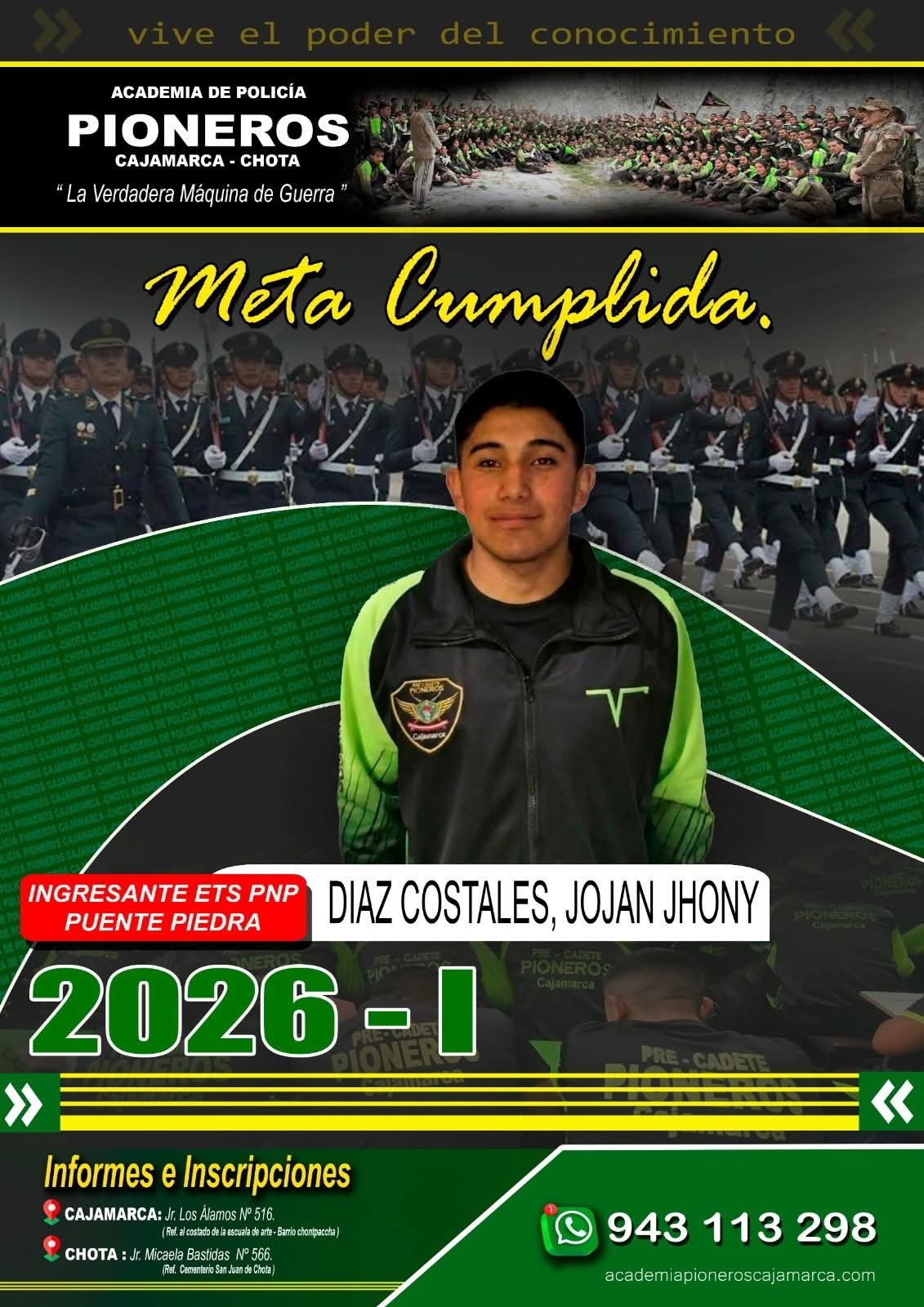 DIAZ COSTALES. JHOJAN JHONY