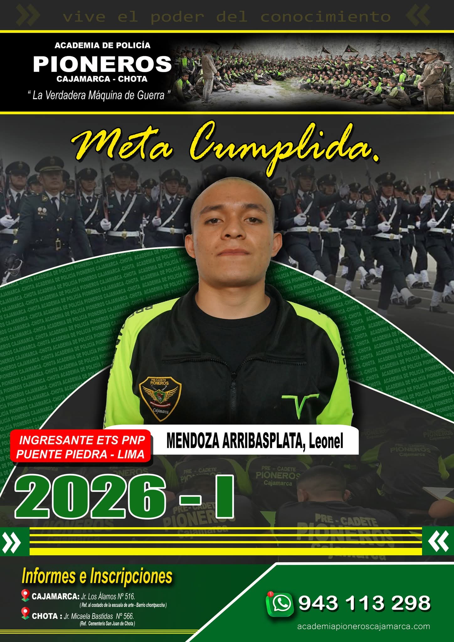 MENDOZA ARRIBASPLATA,  LEONEL